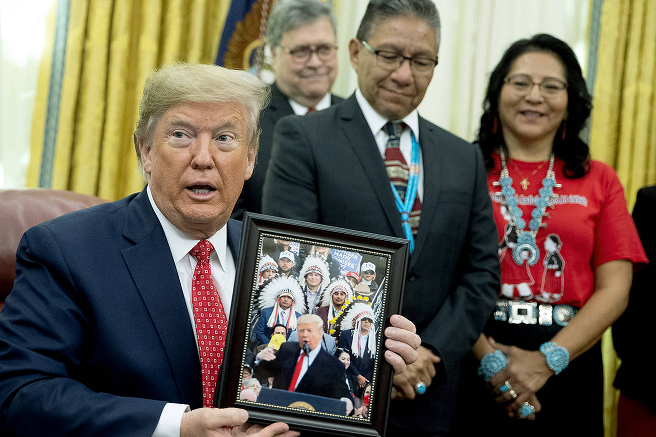 Trump order creates task force on missing American Indians