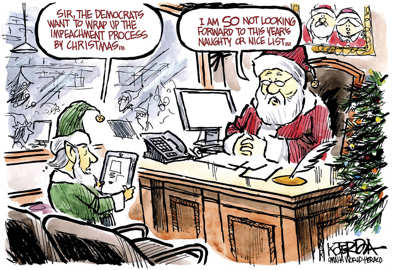 Editorial cartoons for Friday, Nov. 29