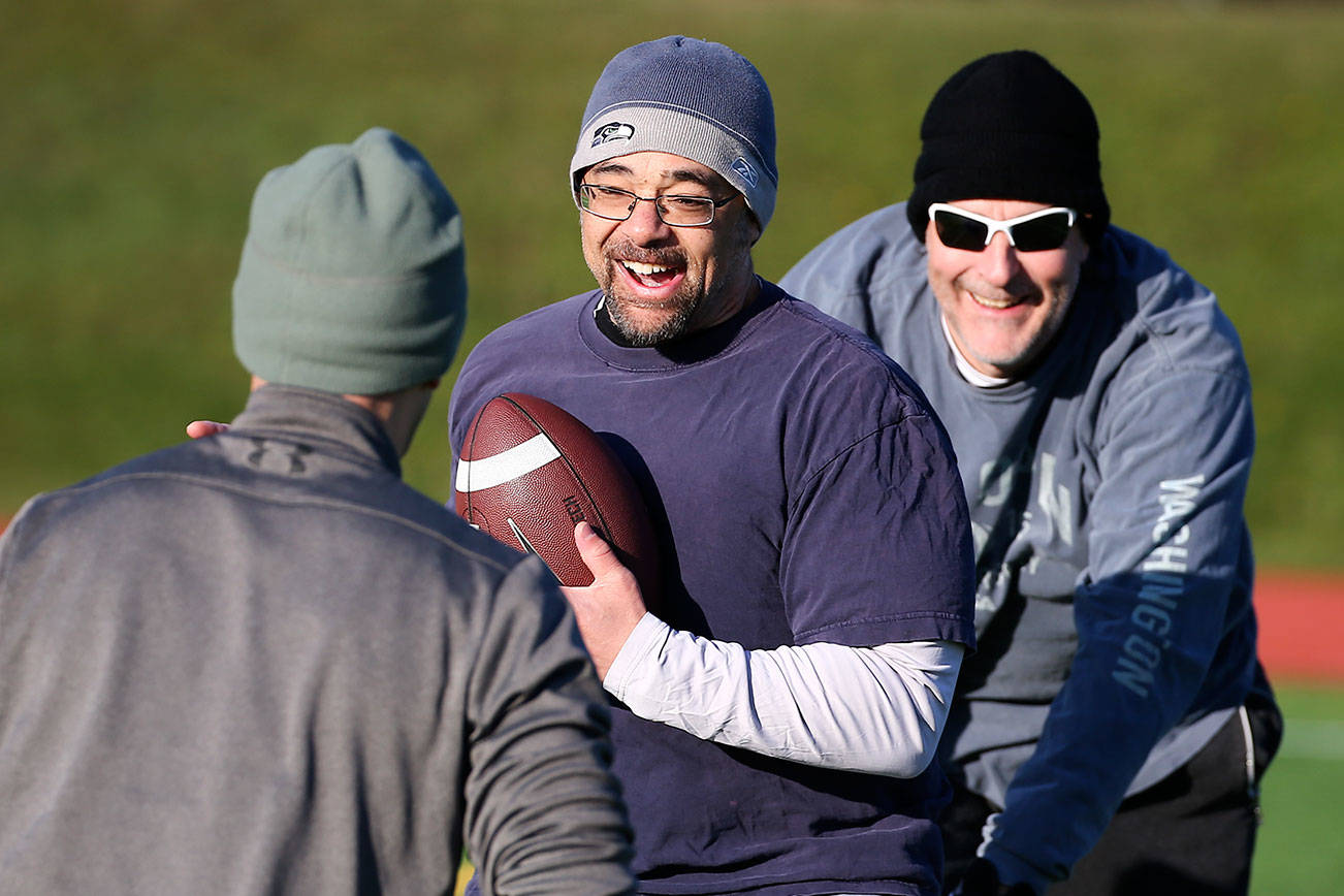 Football and friendship: You could call this Turkey Bowl XXV