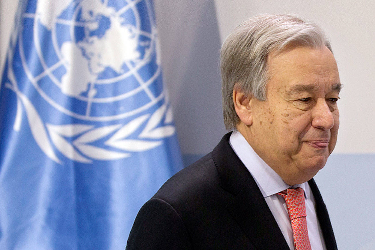 UN chief warns of ‘point of no return’ on climate change