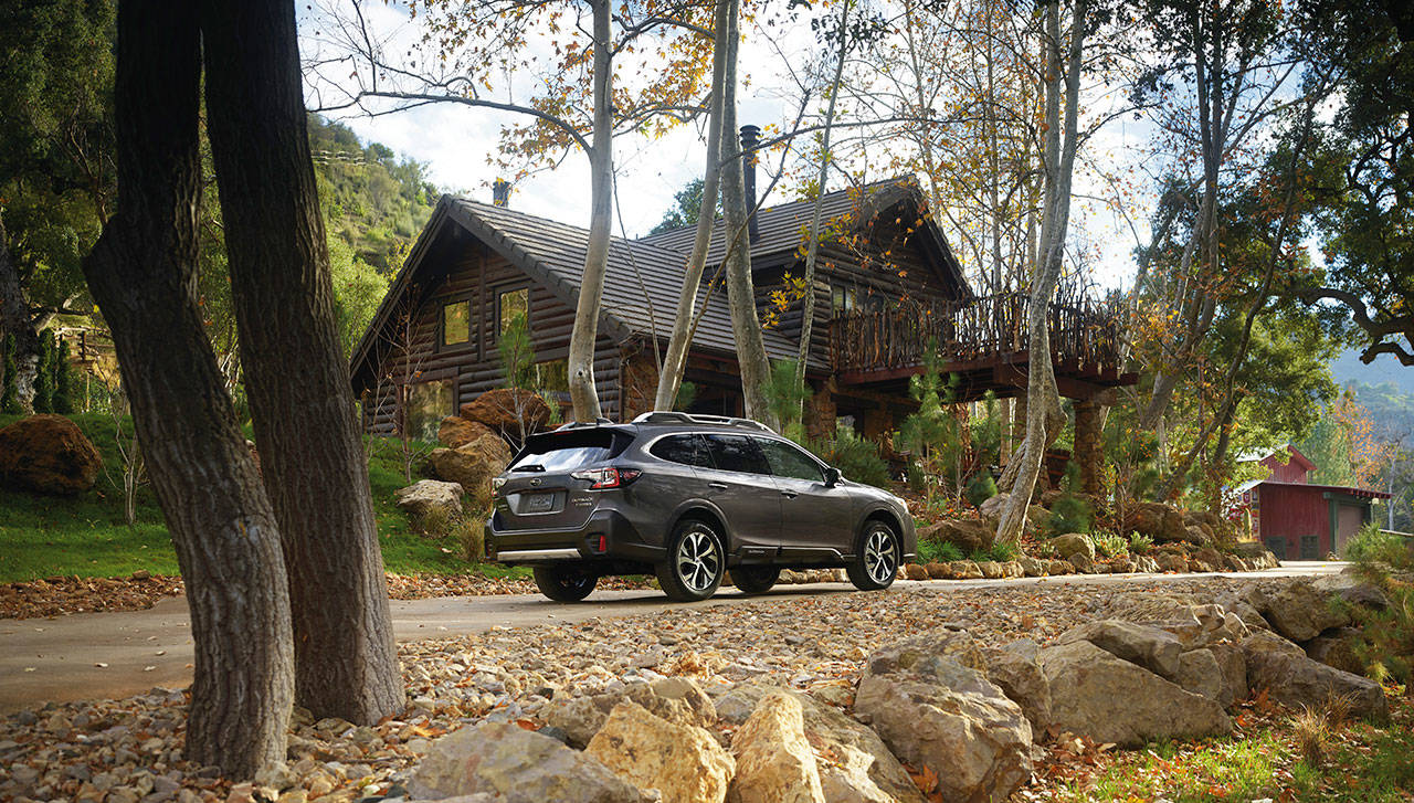The 2020 Subaru Outback has increased interior space, and a wider rear gate opening to accommodate longer items. (Manufacturer photo)