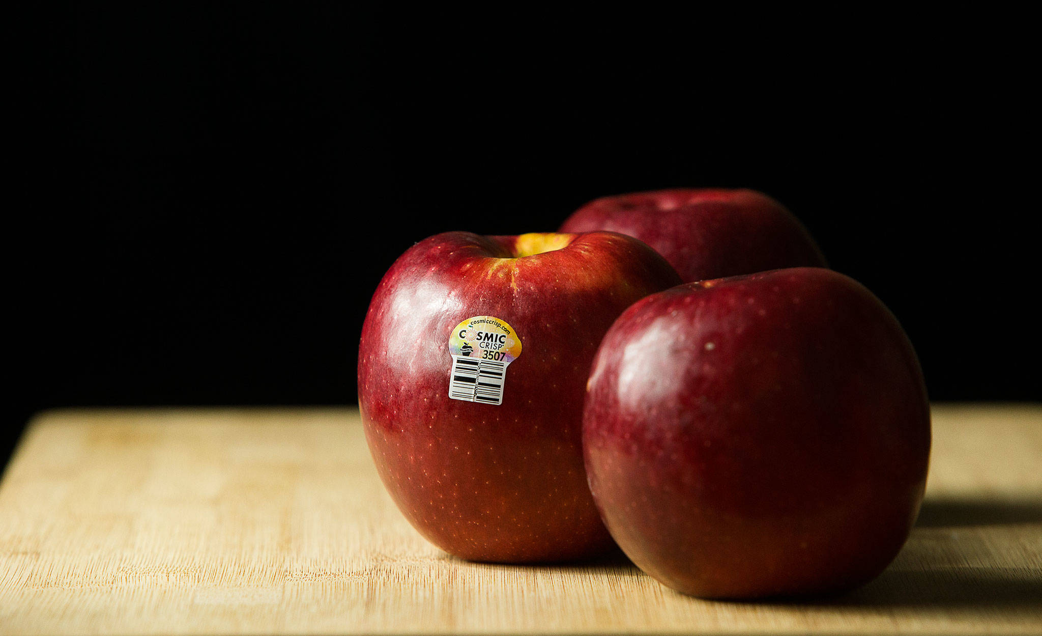 Scientists at Washington State University’s Tree Fruit Research Center in Wenatchee spent two decades developing the Cosmic Crisp apple. (Andy Bronson / The Herald)