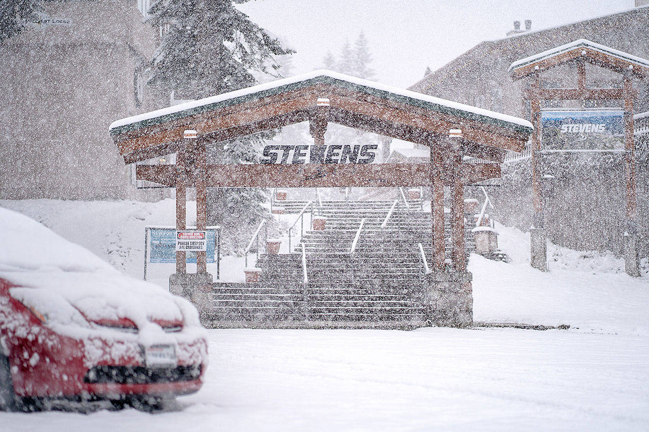 Stevens Pass ski area still one good storm away from opening
