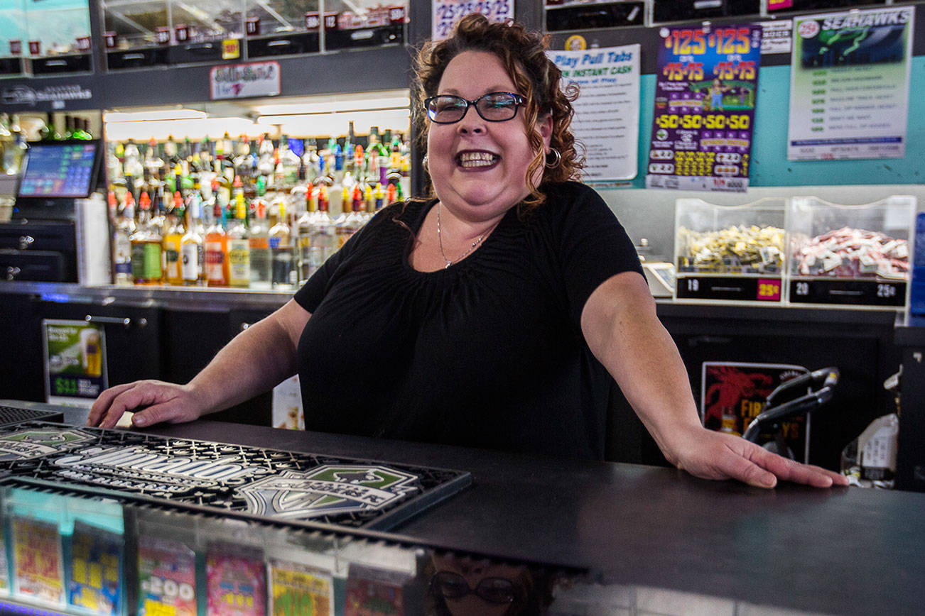 Her customers are her extended family at this Lynnwood bar