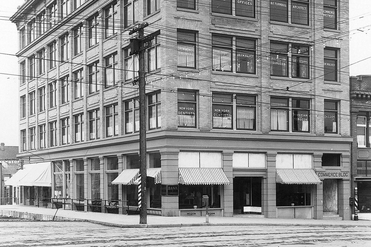 Looking back: Early Everett commercial structure touted as fireproof