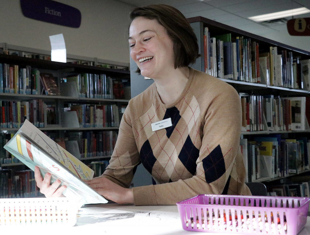 Kaley Costello is the new manager of Lakewood/Smokey Point Library. (Sno-Isle Library)
