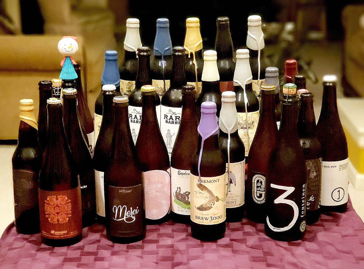 Taste up to 50 bottles of beer at a Dec. 17 fundraiser for the Everett Women’s and Children’s Shelter. (Getty Images)