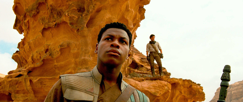 Finn (John Boyega) returns in “Star Wars: The Rise of Skywalker.” (Disney/Lucasfilm Ltd.)
