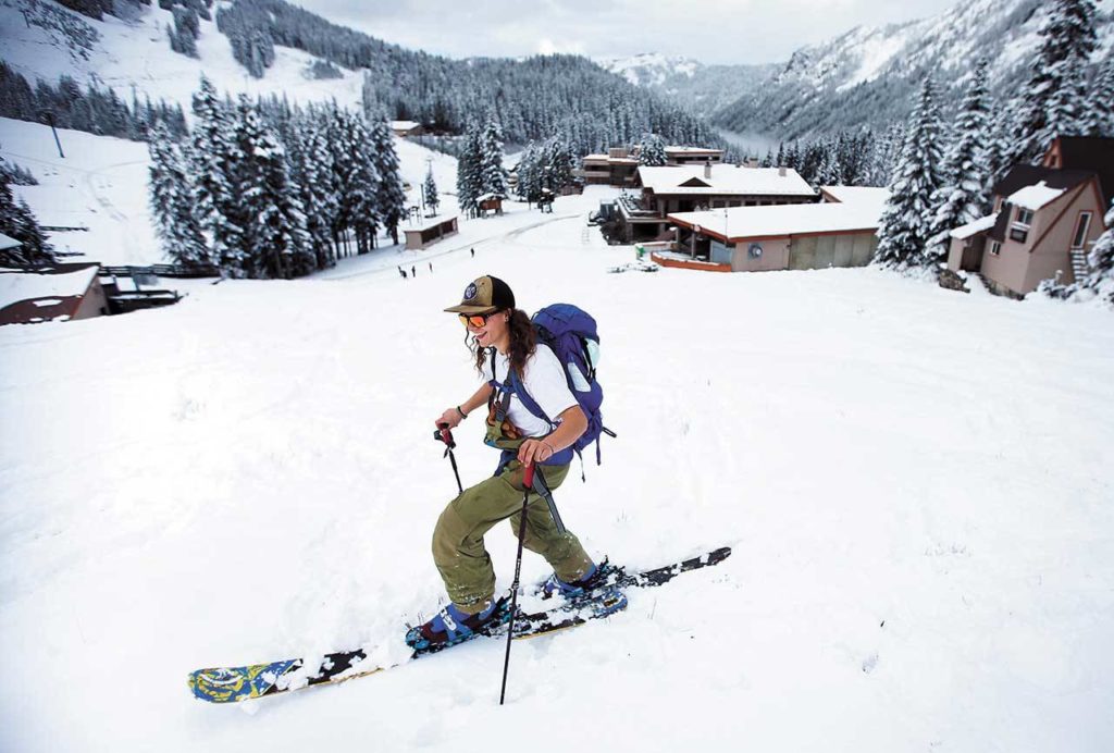 The 1,125-acre ski area at Stevens Pass boasts 37 runs and 10 chairlifts. (Ian Terry/Herald file)
