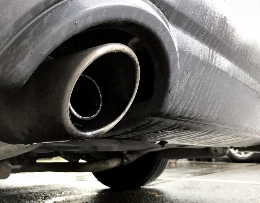 Emissions tests for vehicles in Washington state are no longer required. (Chuck Taylor / Herald file)
