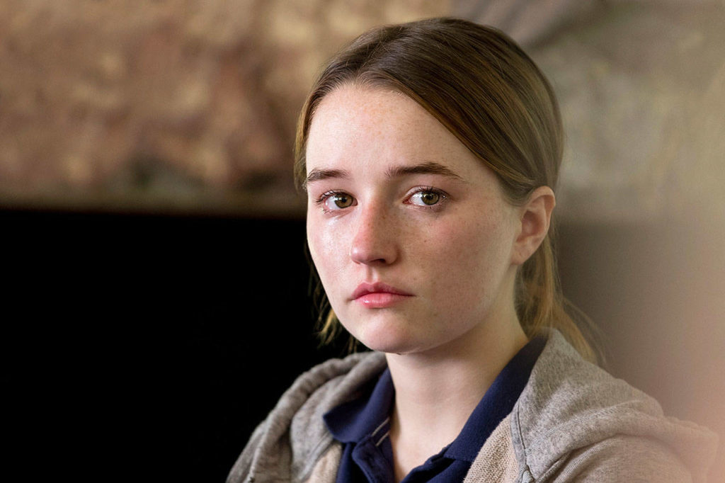 In “Unbelievable,” a Lynnwood teenager, played by Kaitlyn Dever, is charged with lying about being raped. (Beth Dubber / Netflix)
