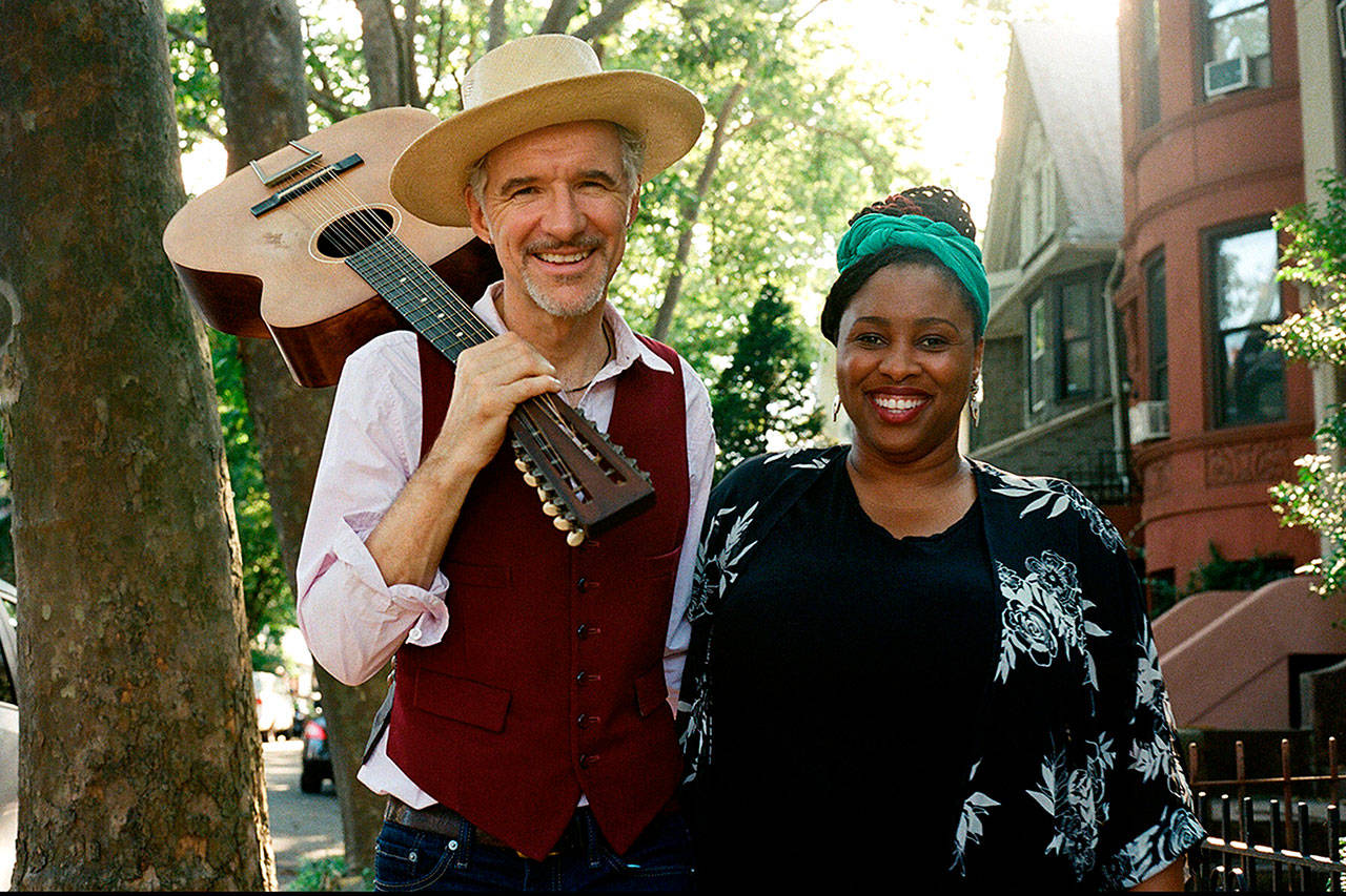 Dan and Claudia Zanes, who play children’s music and folks and blues classics, will perform Jan. 11 at the Edmonds Center for the Arts. (Anna Zanes)