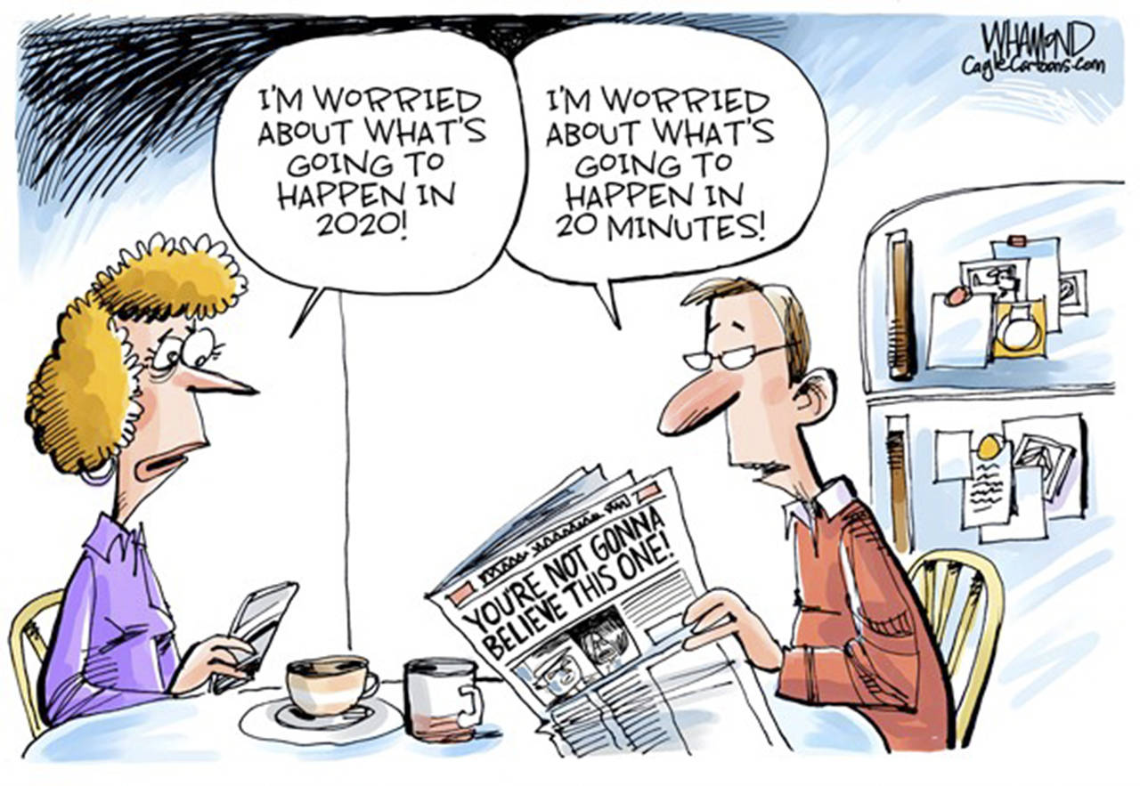 Editorial cartoons for Thursday, Jan. 2