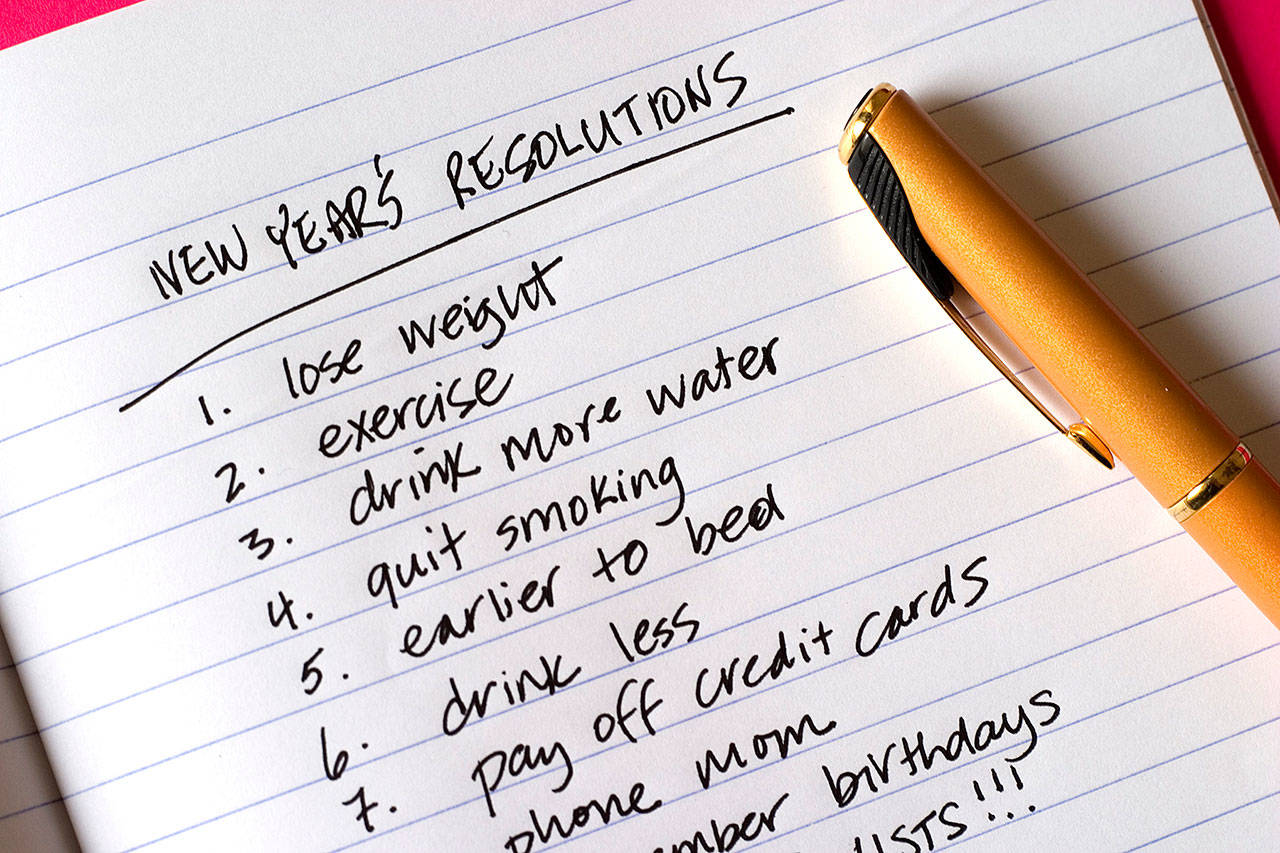 If you have a long list of new year’s resolutions, try taking on just one new habit a month. You’ll be more likely to keep at it. (Getty Images)
