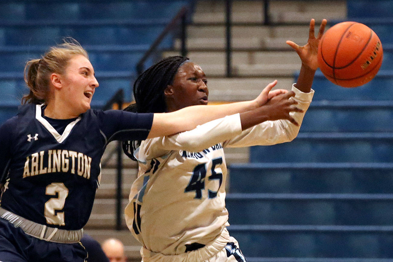 Arlington girls ride defense to win over Meadowdale