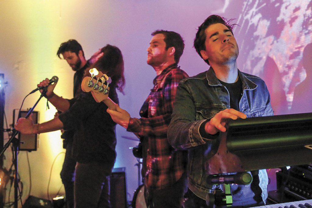 King Mammoth performs at Black Lab Gallery on the opening day of the 2019 Fisherman’s Village Music Festival in Everett. (Kevin Clark/ Herald file)
