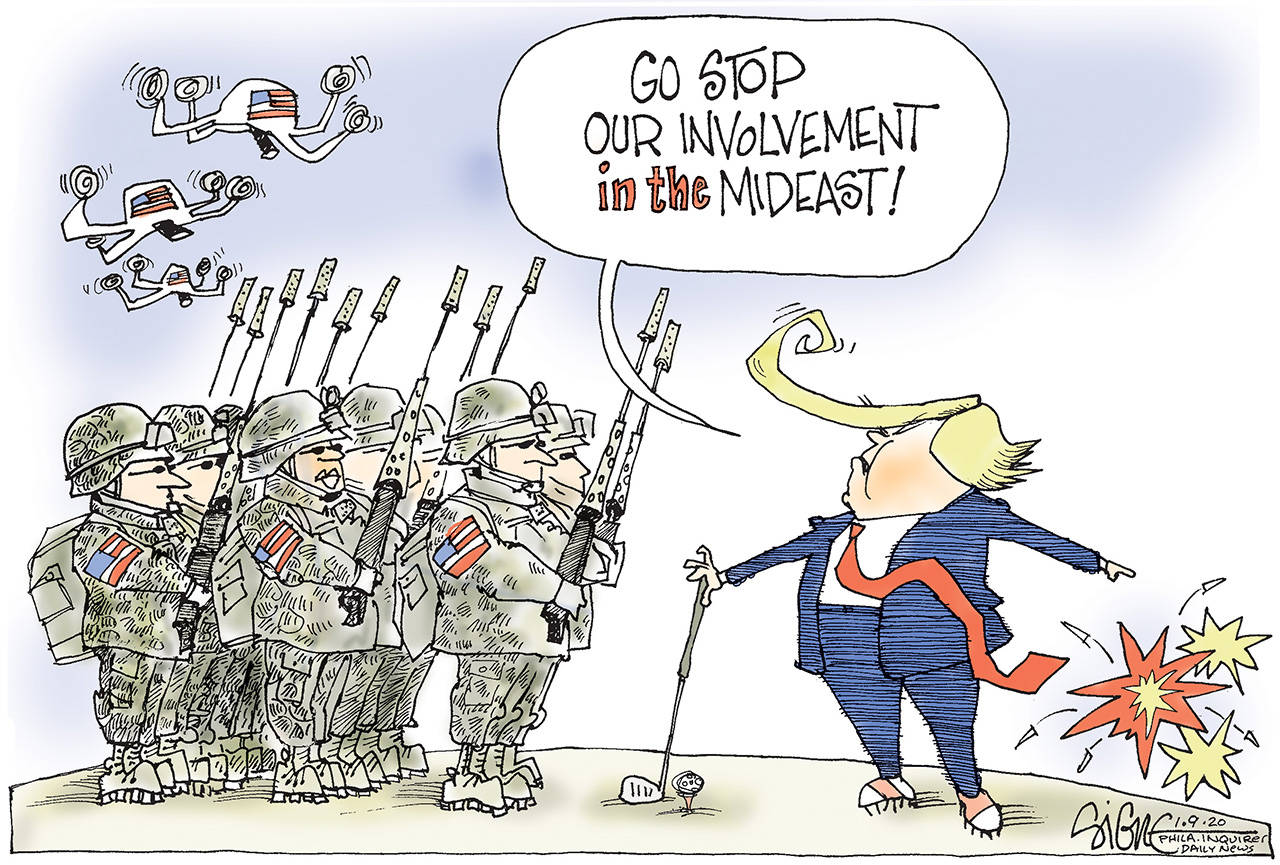 Editorial cartoons for Thursday, Jan. 9