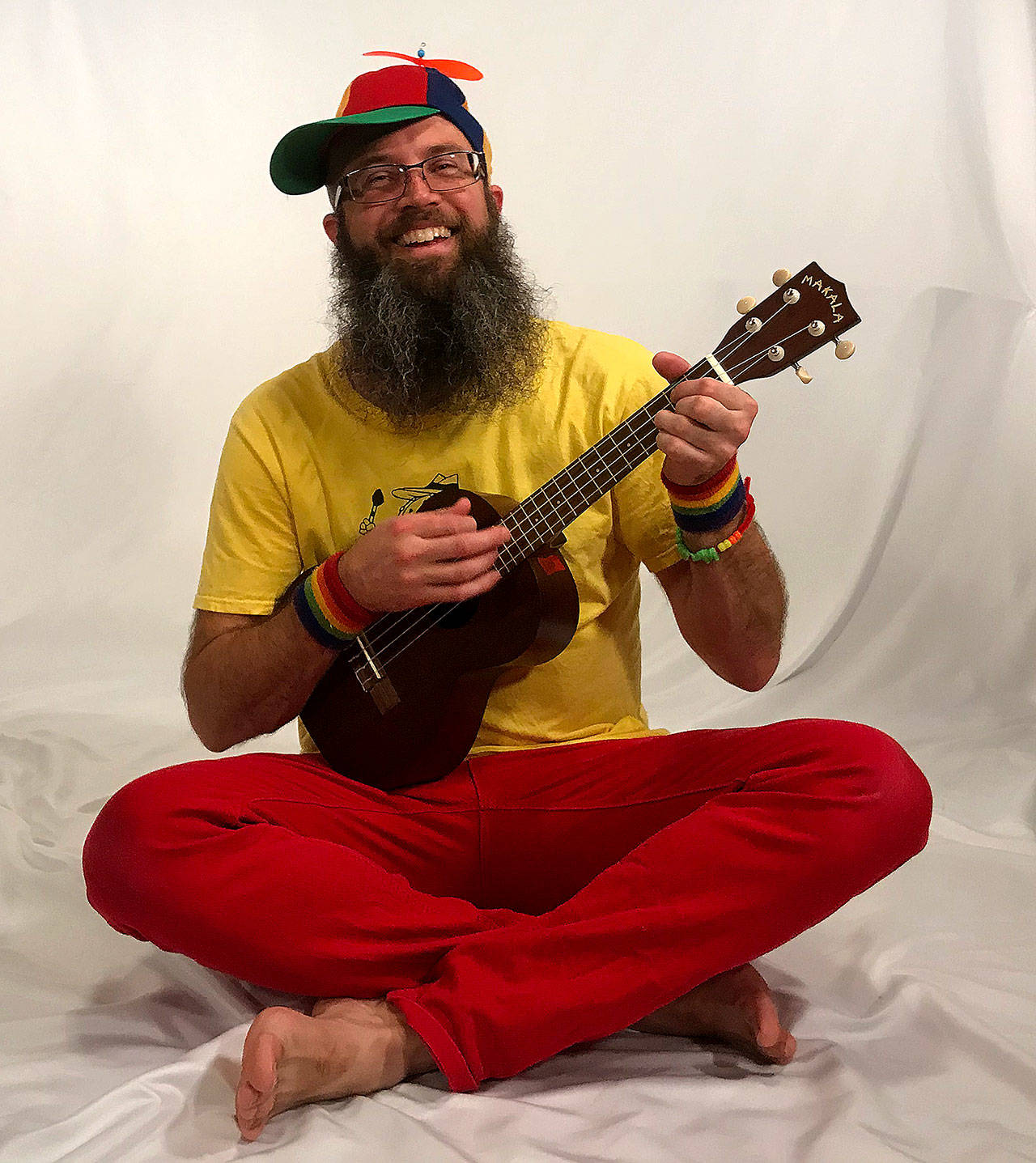Aaron Canwell will lead two free all-ages ukulele classes on Jan. 25 at the Everett Public Library. (Aaron Cantwell)