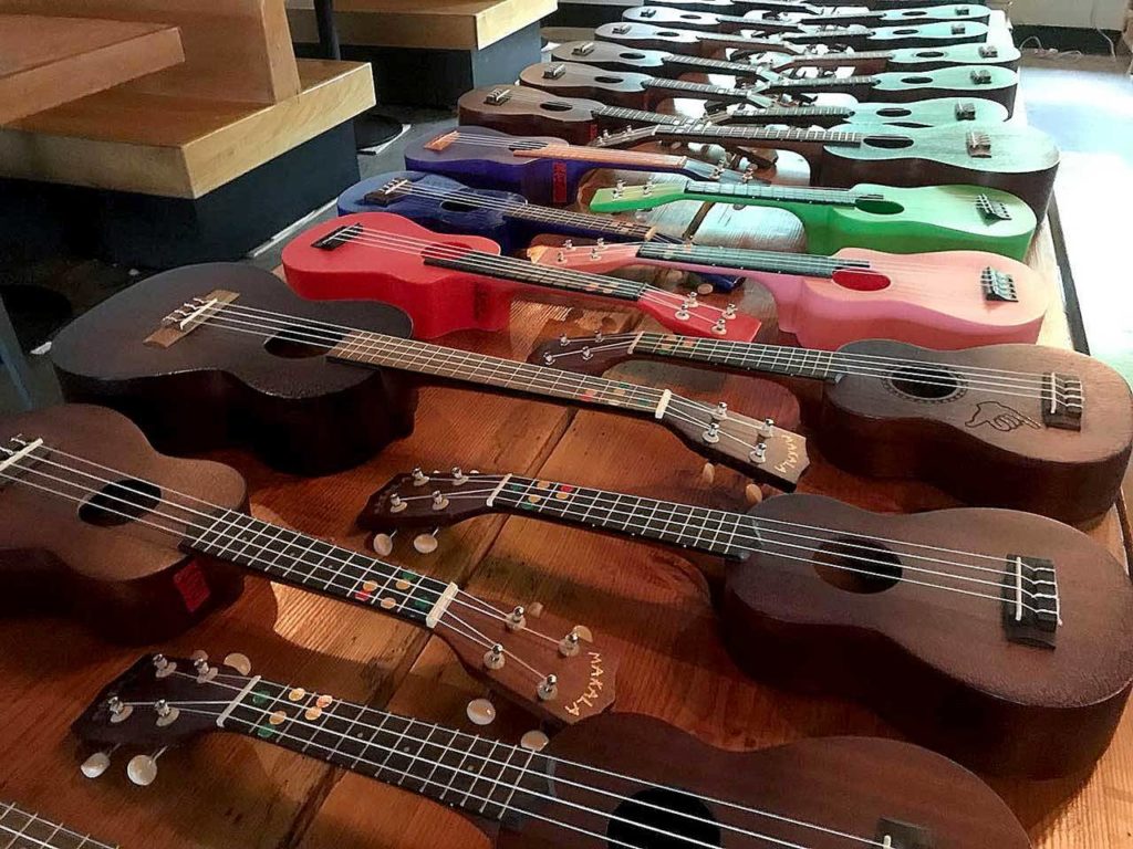 Aaron Canwell will bring 25 ukuleles to his class for students to borrow — but if you have one, feel free to bring you own. (Everett Public Library)
