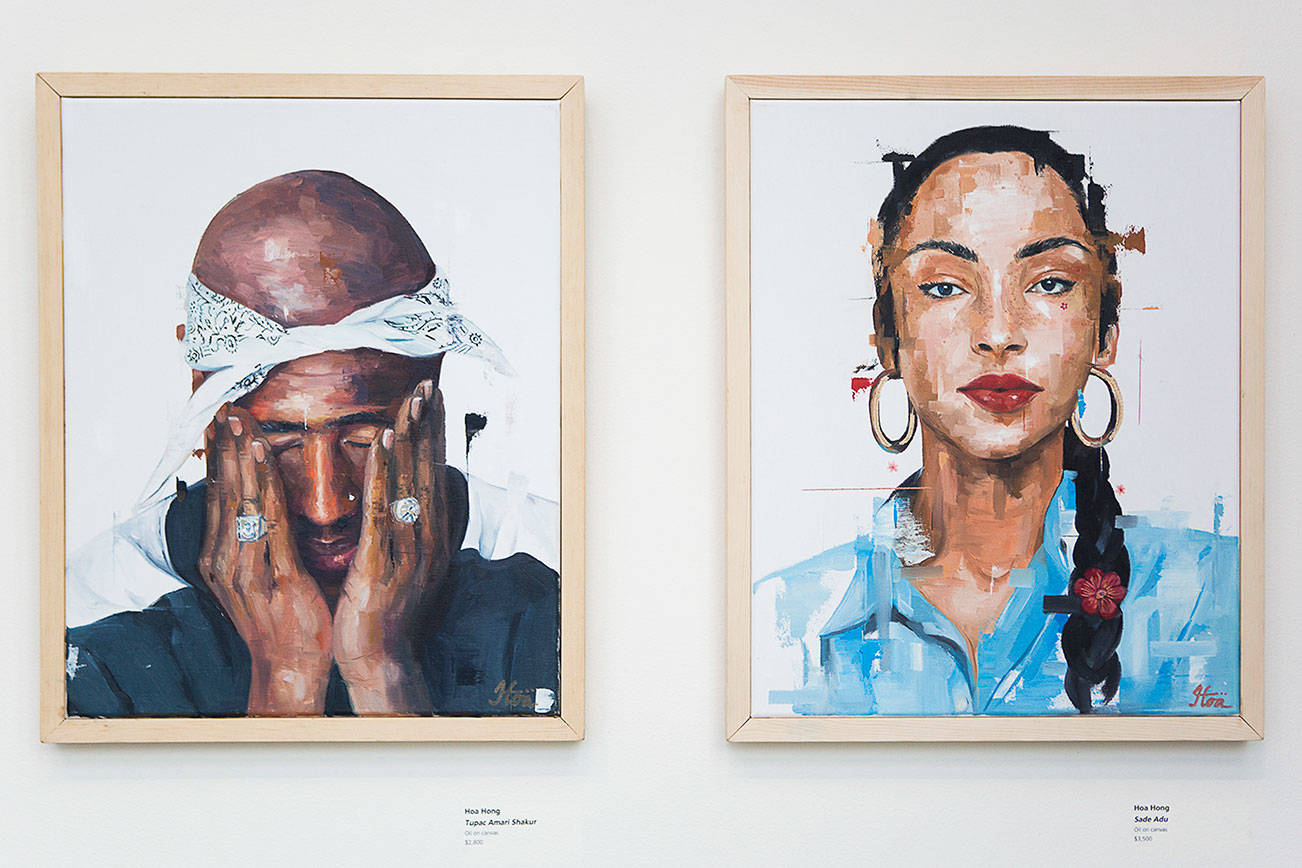 Exhibit spans hip-hop portraits to recycled-material sculptures