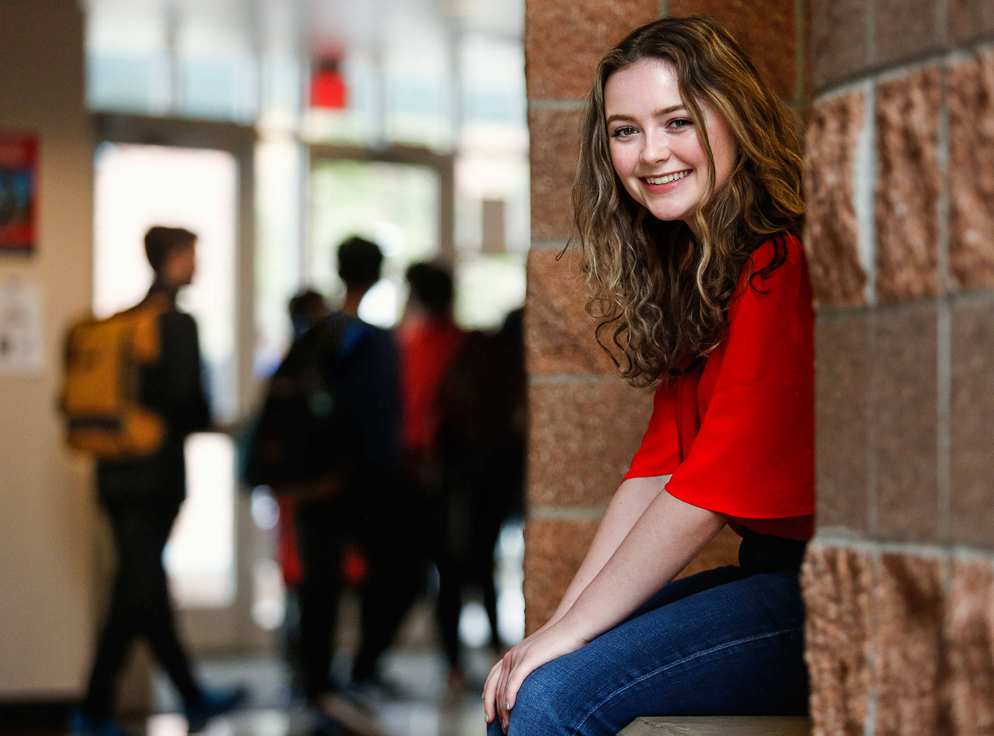 Kamiak High School senior Paige Cox says her interest in acting started in fifth grade when she played the lead role in a Missoula Children’s Theatre production of “Snow White and the Seven Dwarfs.” “I did end up playing Snow White, and that was really special for me. I think that’s definitely what kick-started it.” (Dan Bates / The Herald)