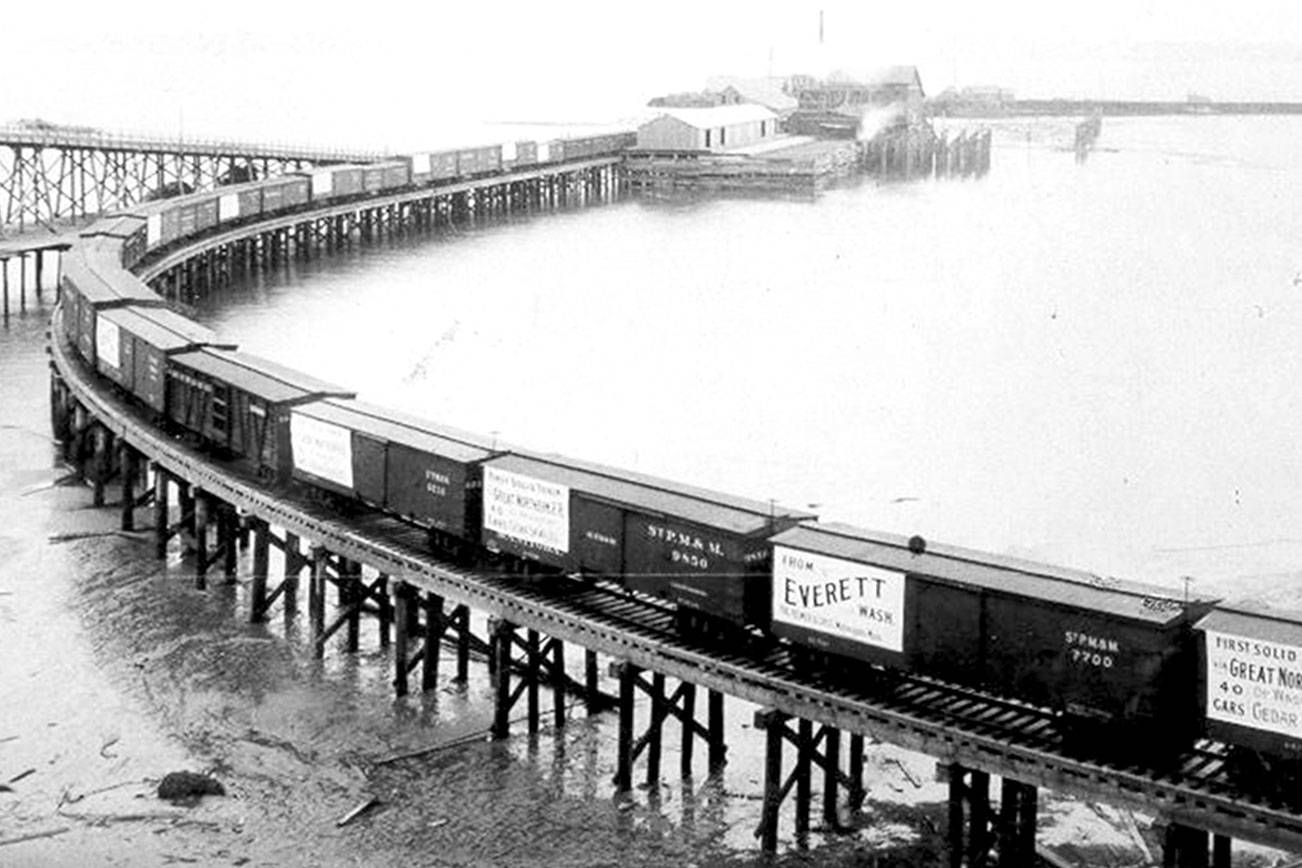 1893: First East Coast shipment of shingles leaves Everett