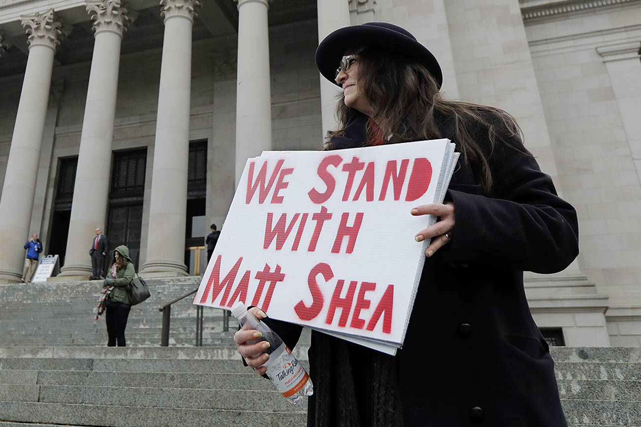 Defiant and determined Matt Shea is poised for a victory lap