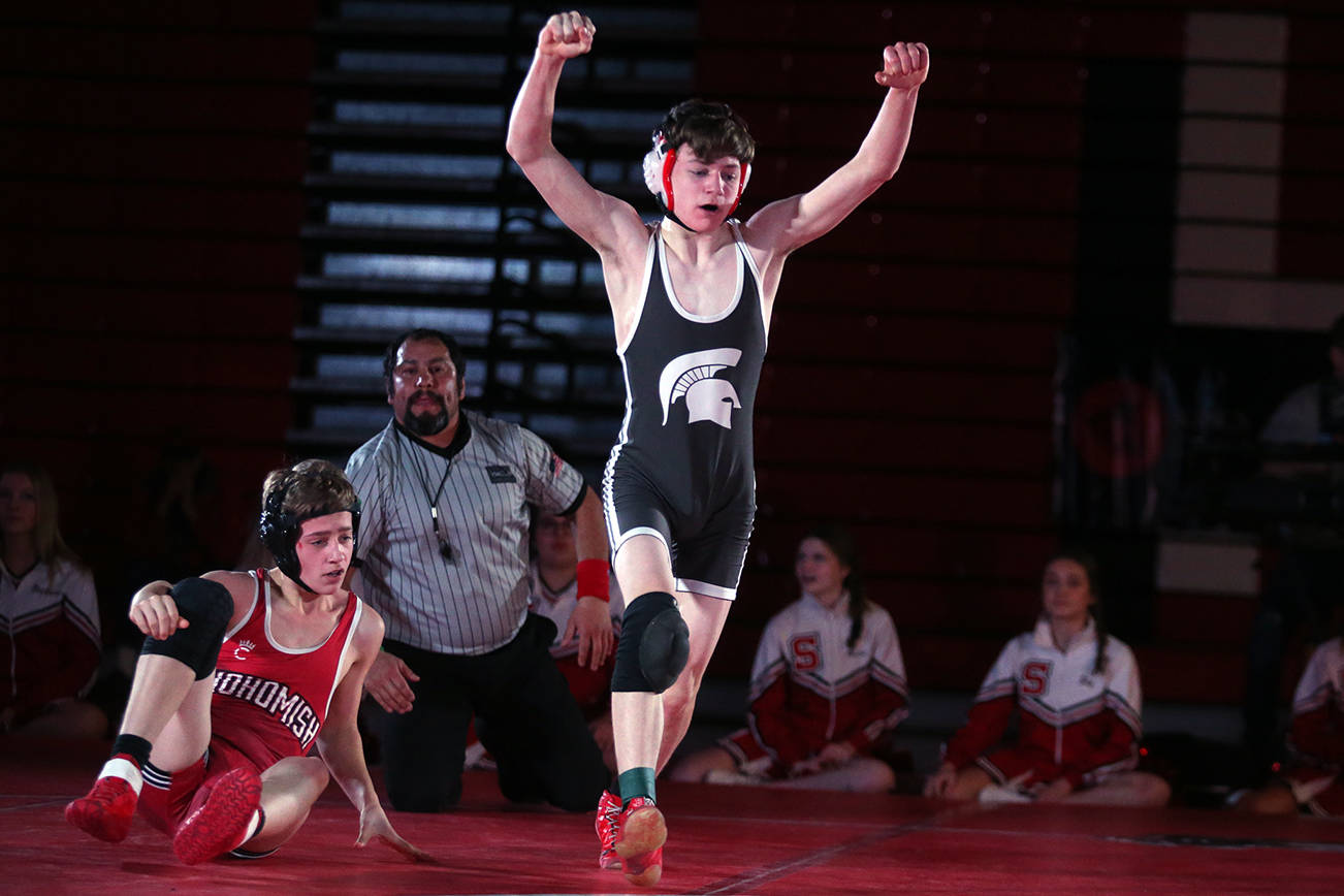 VIDEO: Furious rally lifts Stanwood wrestling over Snohomish