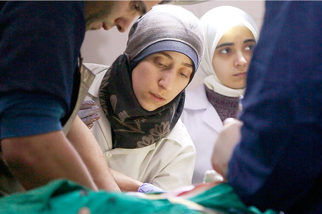 An Oscar-nominated documentary takes us inside hellish Syria