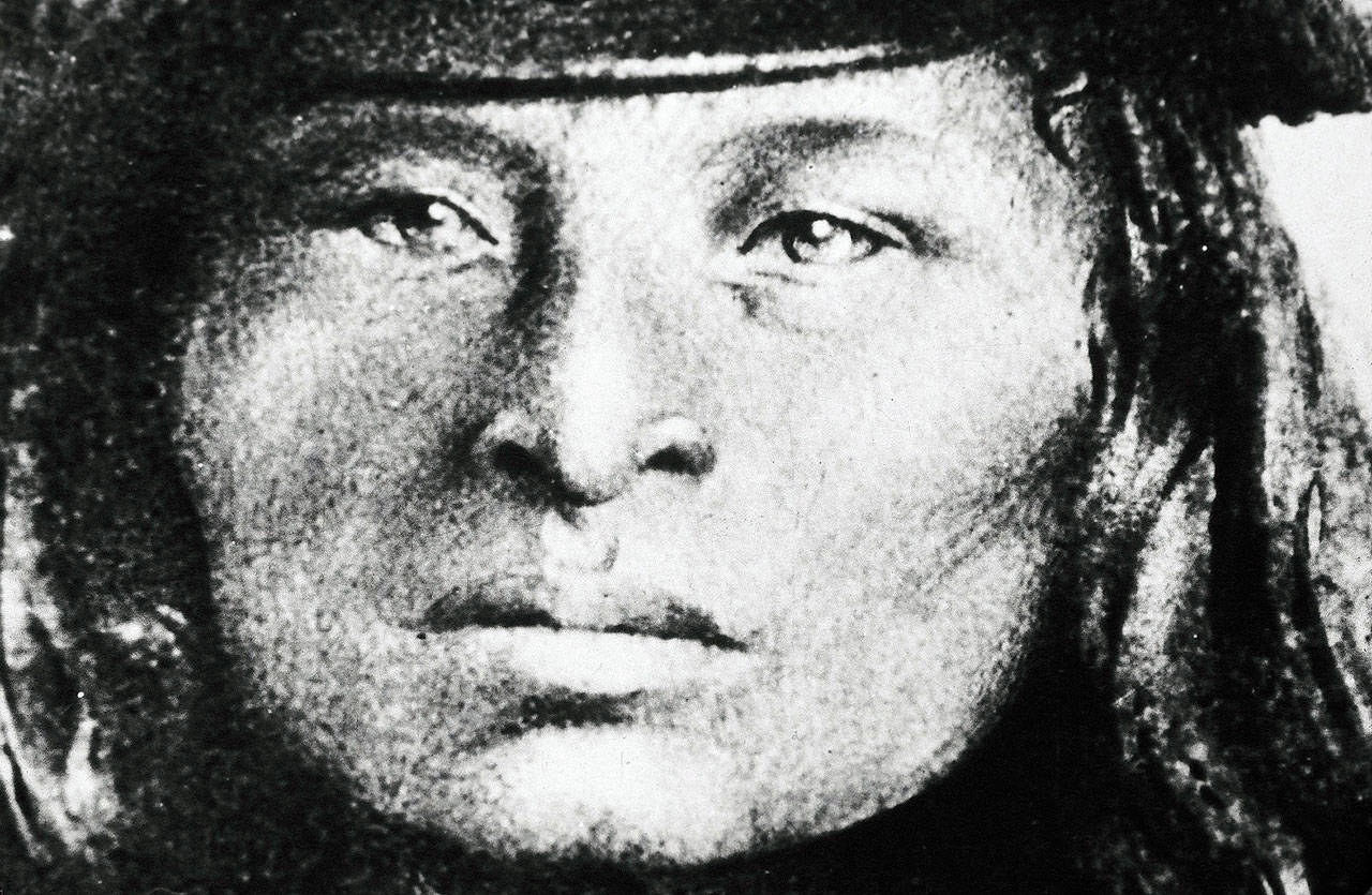 Chief Pat-ka-nam of the Snoqualmie and Snohomish tribes was one of the signatories of the 1855 Treaty of Point Elliott, which confined the Indians to Tulalip and other Puget Sound reservations. (Everett Public Library)