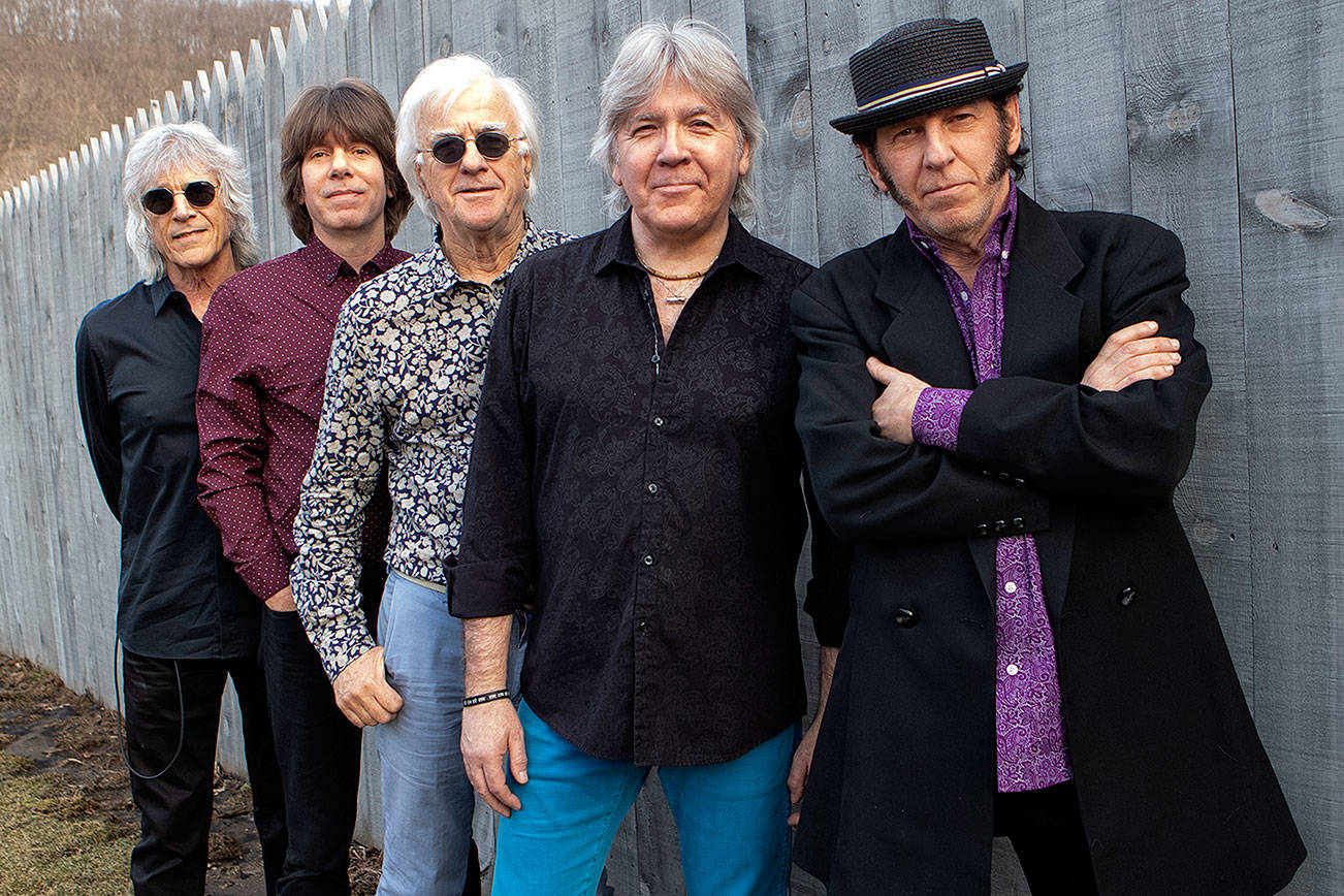 The Yardbirds, a longtime English rock band, are performing Feb. 8 at the Historic Everett Theatre. (Arnie Goodman)