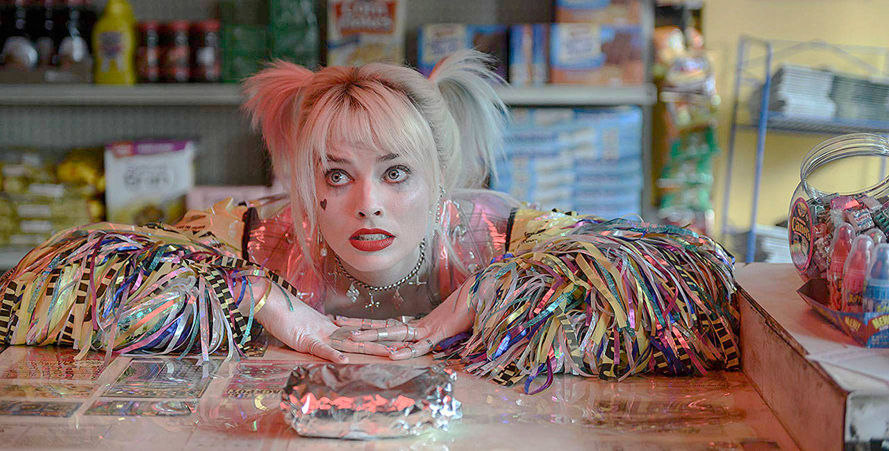 Margot Robbie stars in “Birds of Prey,” ahem, “Birds of Prey And the Fantabulous Emancipation of One Harley Quinn.” (DC Entertainment)
