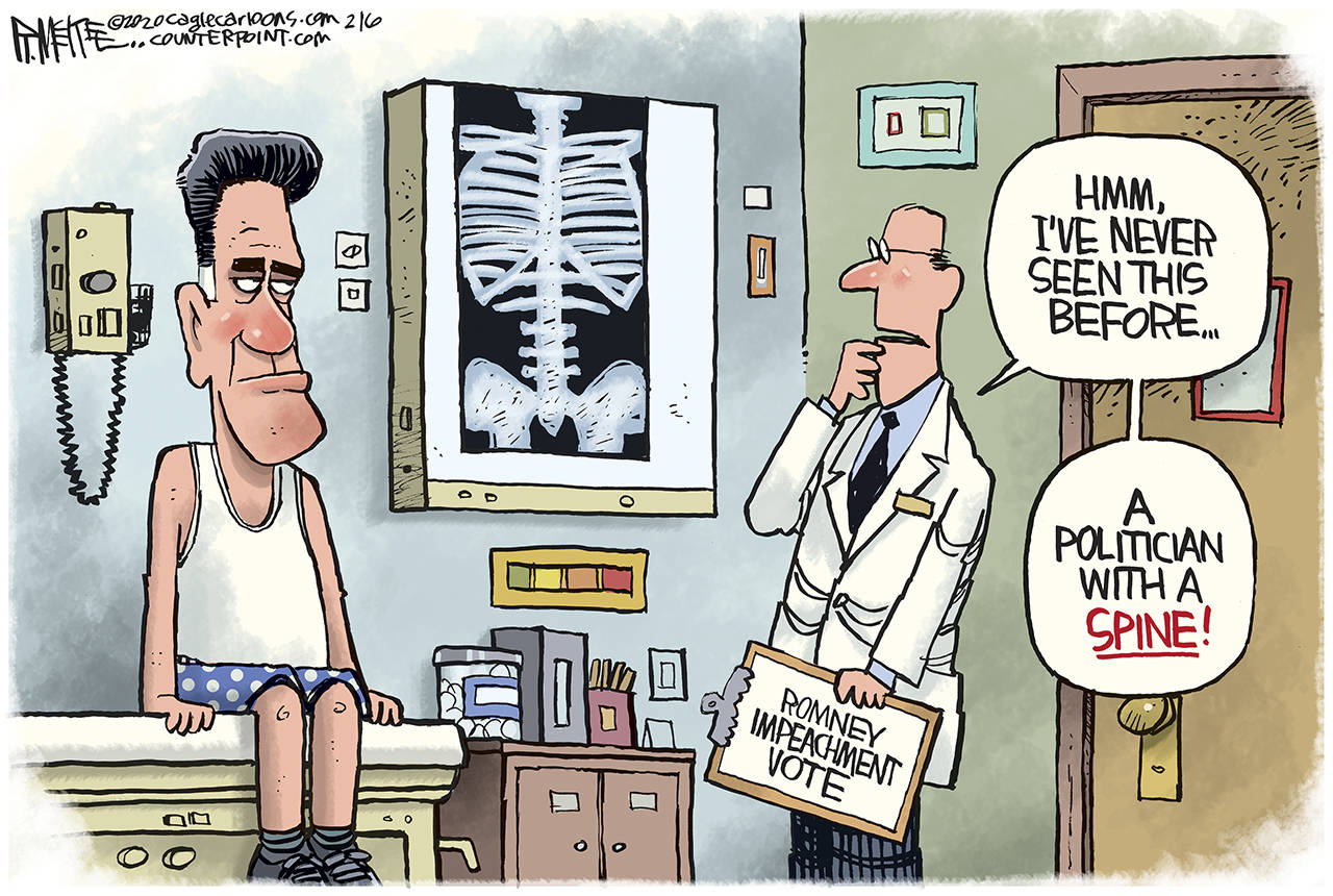 Editorial cartoons for Friday, Feb. 7