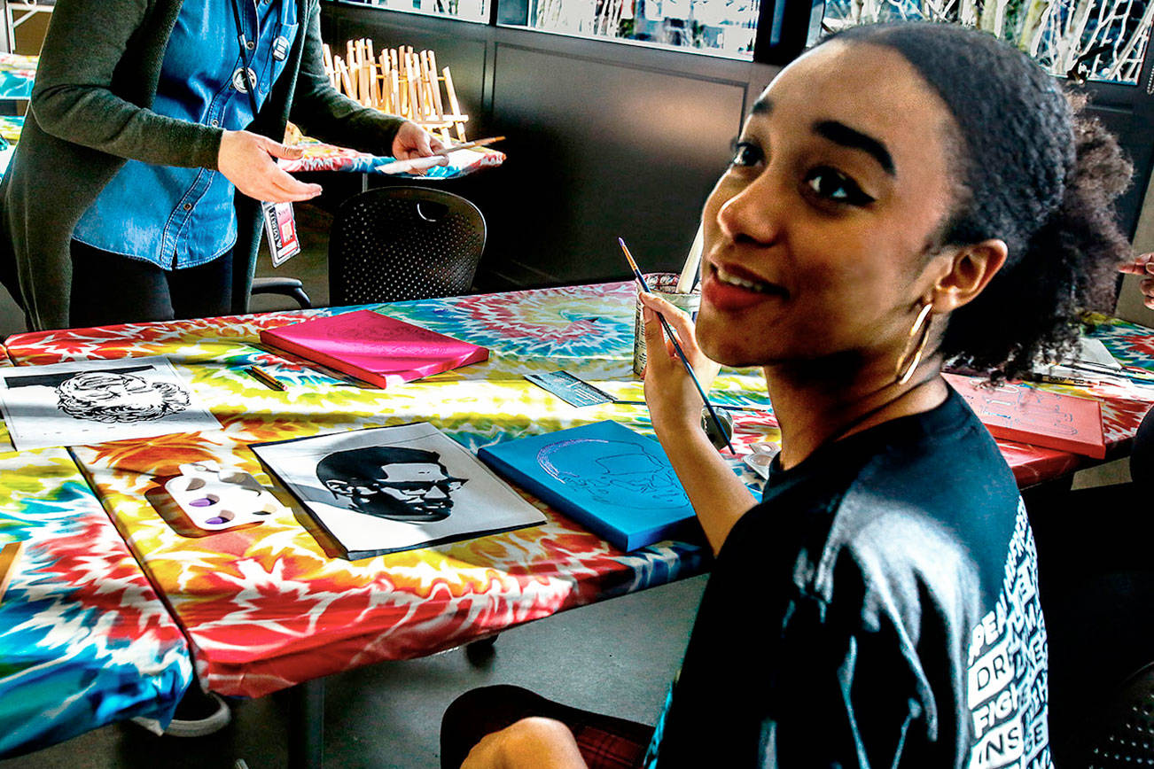 Greats become art in EvCC’s African American history project