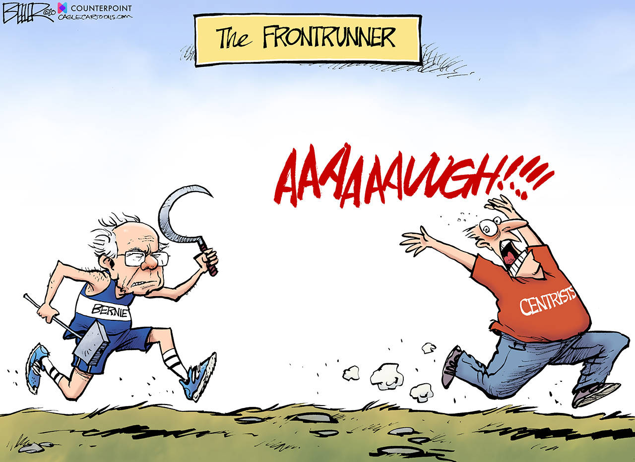 Editorial cartoons for Thursday, Feb. 20