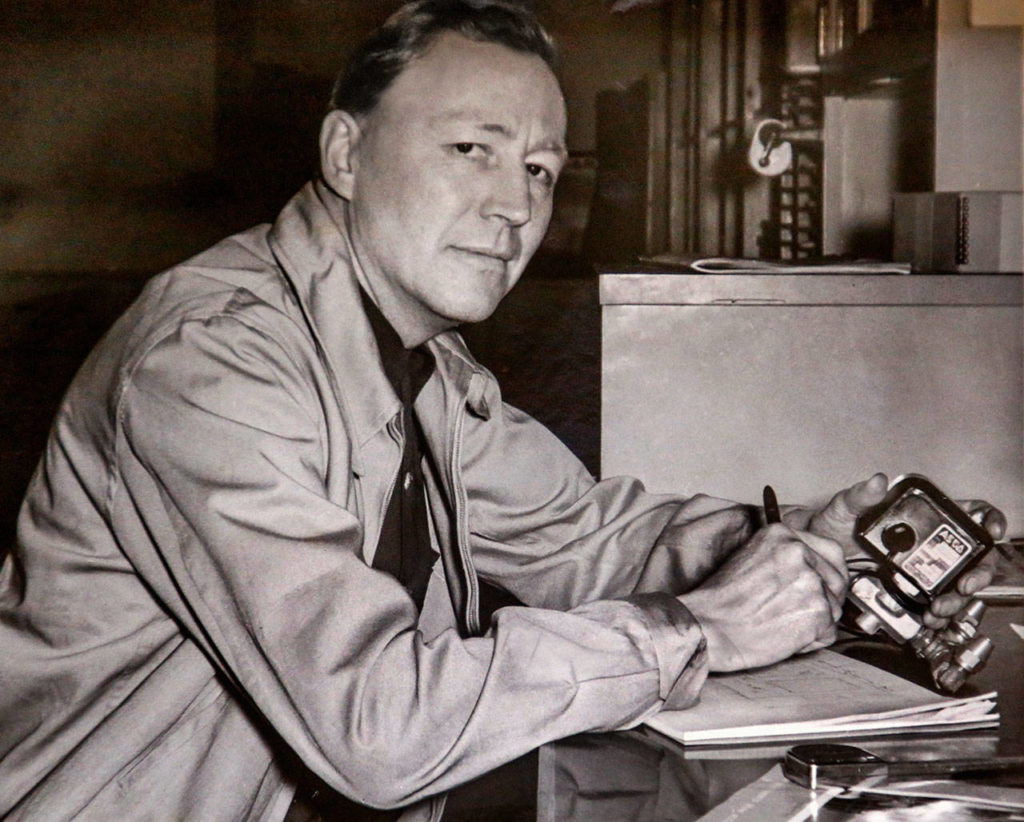 Carl Ramstad at Scott Paper co. when it acquired Soundview Pulp Co.
