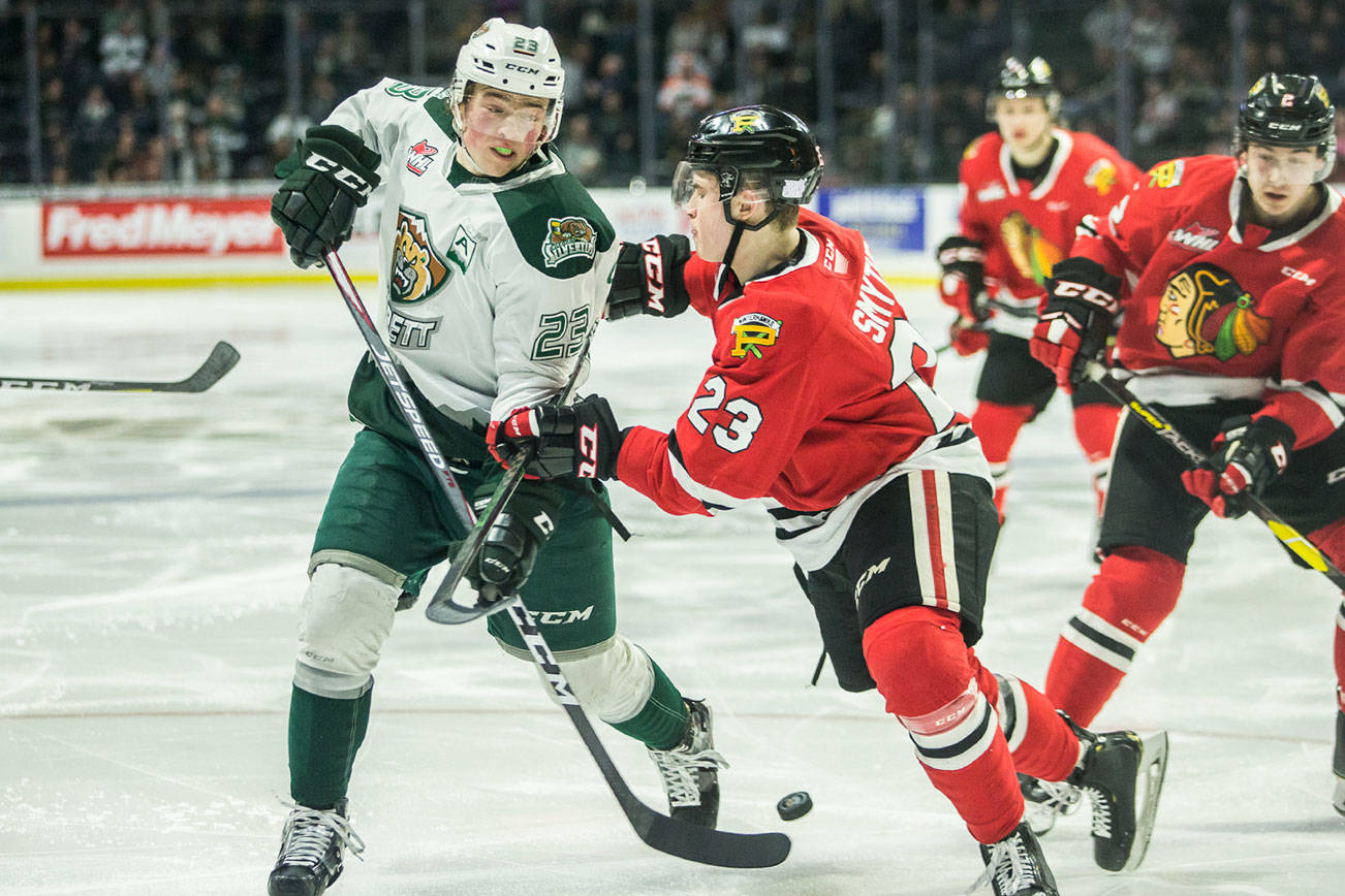 Silvertips claim first place with win over Winterhawks