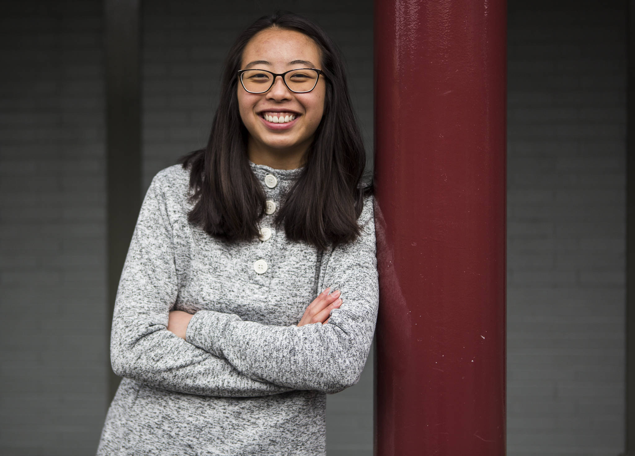 Cascade High School senior Hannah Tran hopes to study medicine during college. (Olivia Vanni / The Herald)