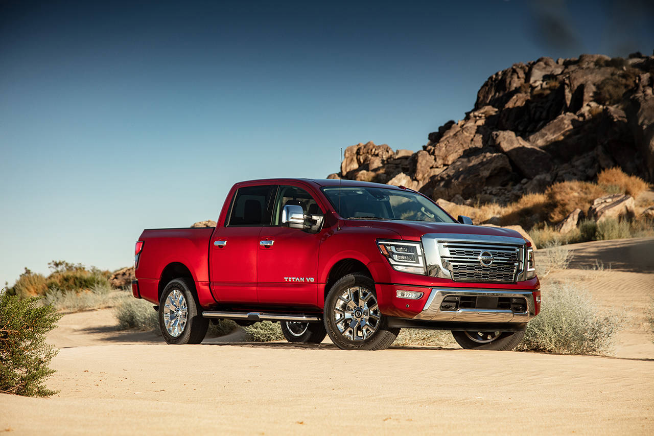 2020 Nissan Titan engine has boosted horsepower and torque