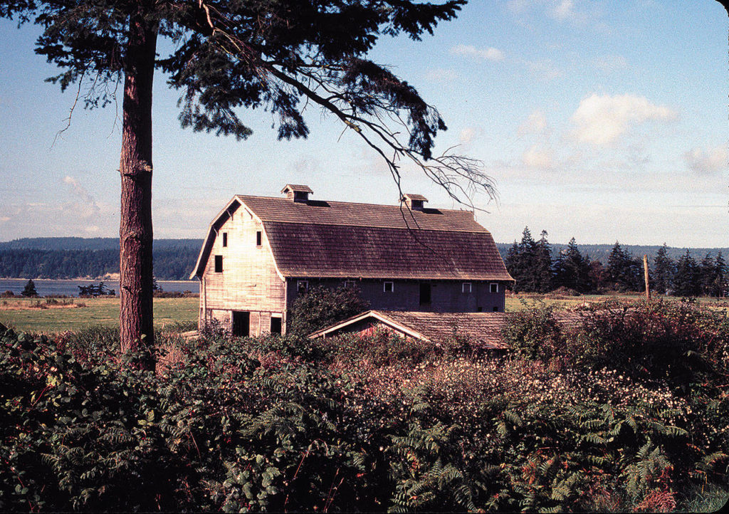 The J. Lider Brue barn dates from around 1930. (Gerald Magelssen)
