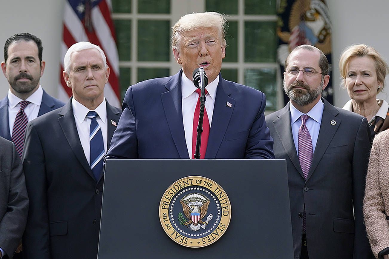 Trump declares virus emergency; Pelosi announces aid deal