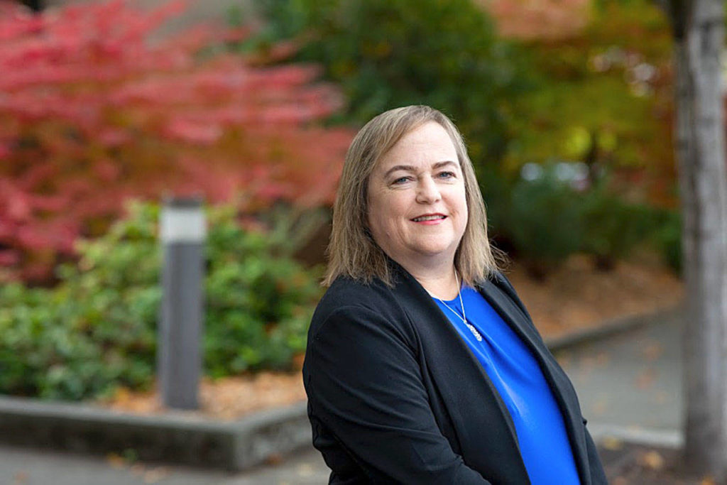 Kristi Gaudreau, an Everett resident who has kidney disease, gets dialysis four times a week at the Lake City Kidney Center in Lake Forest Park. (Northwest Kidney Centers)

