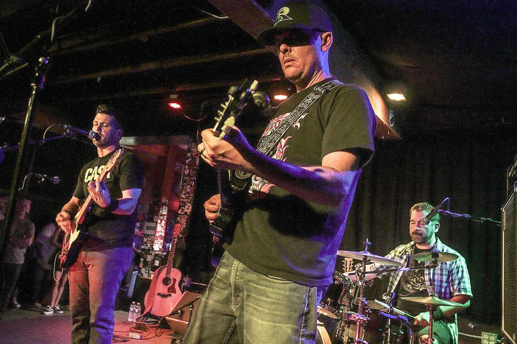 When the COVID-19 shutdown hit, Iris Drive moved their March 21 show to the band’s Facebook page. (Sasha Stefan)
