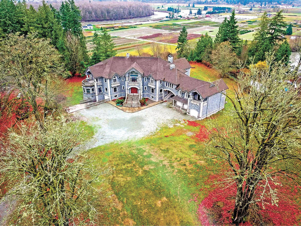 Graystone Castle near Arlington is a 22,000 square-foot mansion with seven bedrooms and 11 bathrooms. (Graystone Castle)
