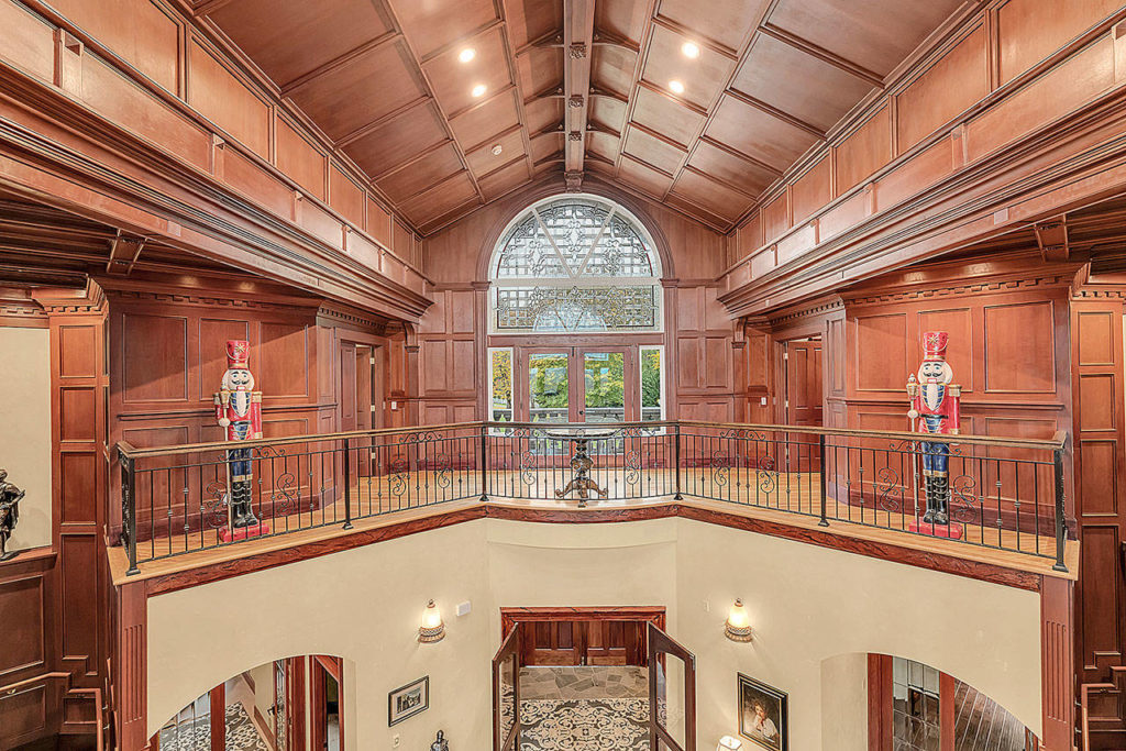 The mansion is a popular vacation rental on Airbnb and VRBO. It’s in highest demand around Christmas. (Graystone Castle)
