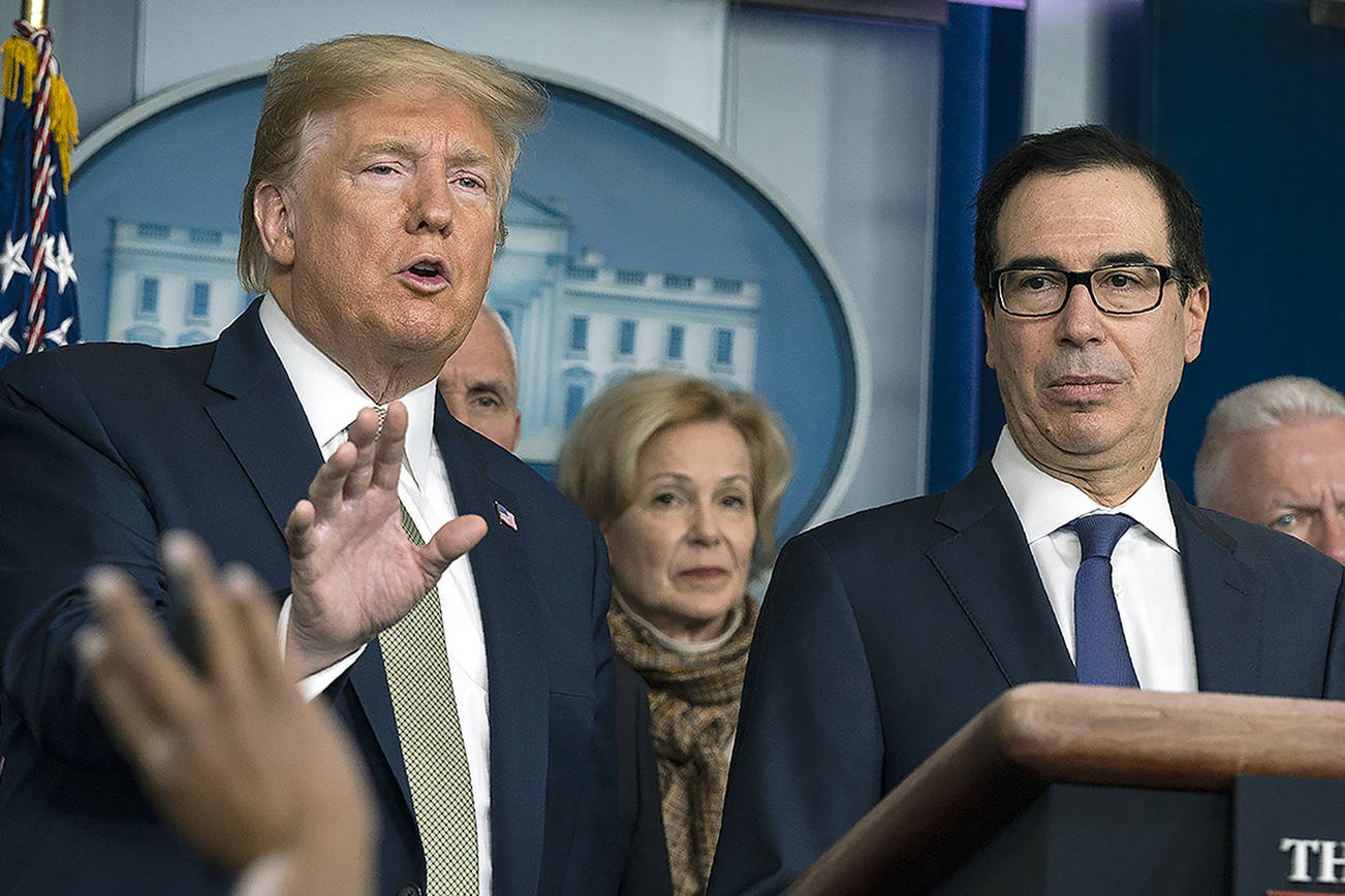 Trump moves to blunt coronavirus’ heavy impact on US economy