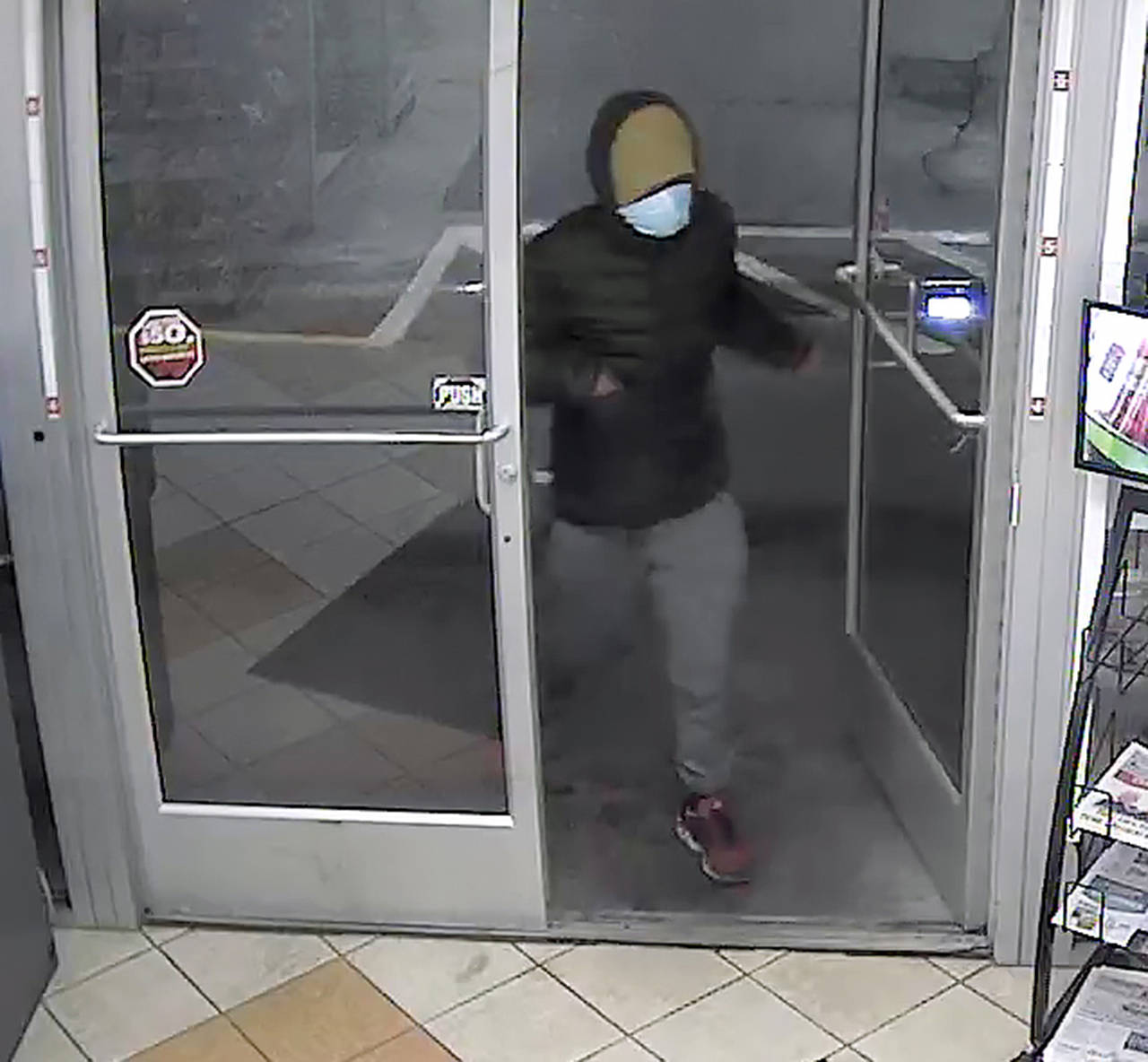 Police are searching for this man who is a suspect in a robbery in Mukilteo. (Mukilteo Police Department)