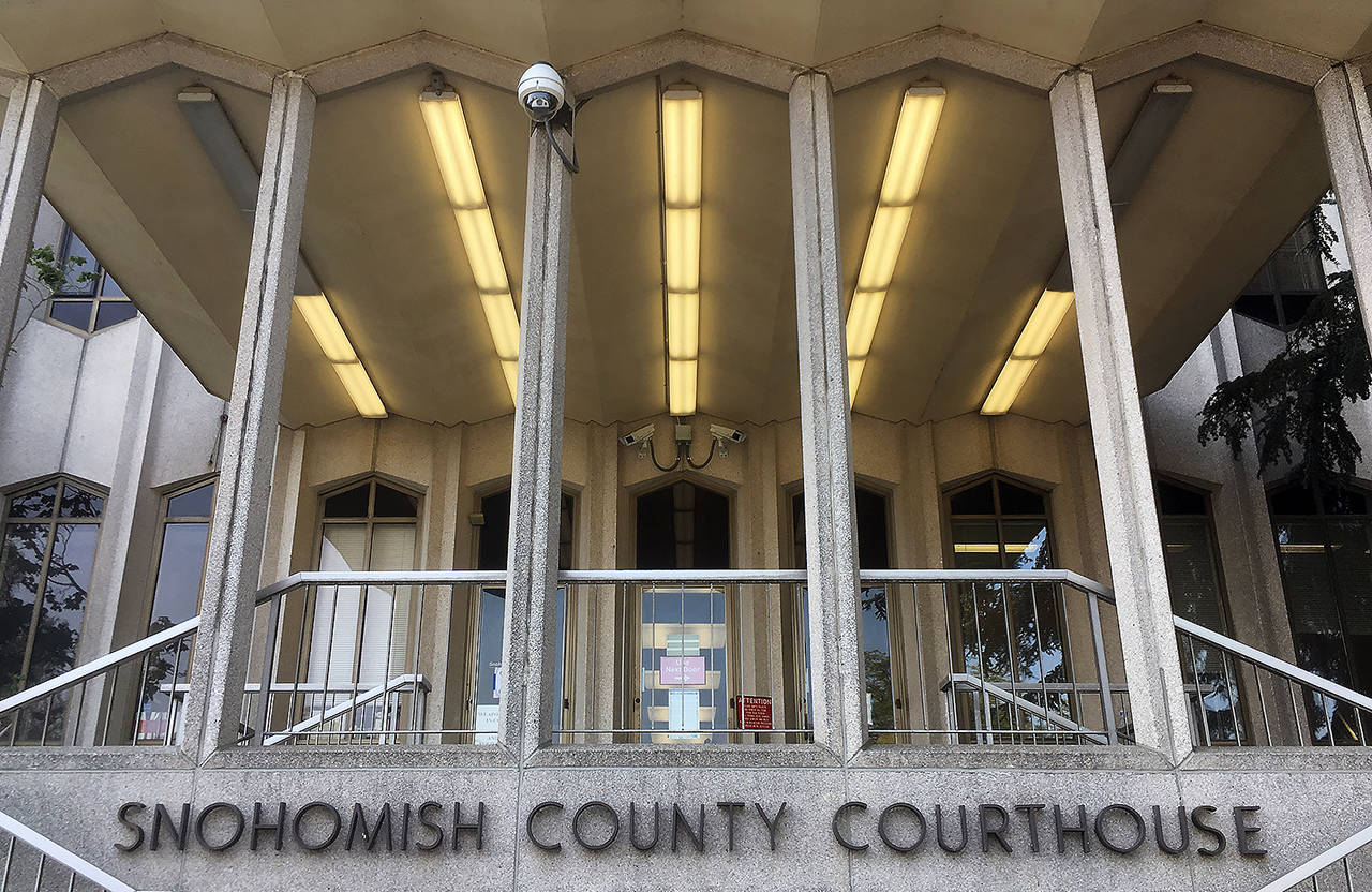 The Snohomish County Courthouse in Everett. (Sue Misao / Herald file)