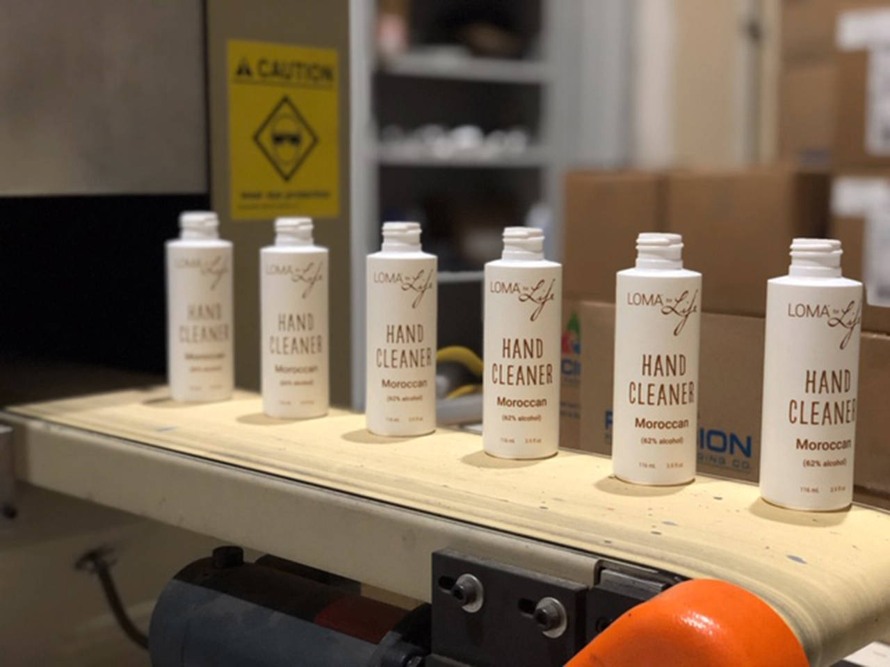 Innovative Salon Products, a Monroe company that makes salon-only hair care products, is now making hand cleaner. (David Hanen/Innovative Salon Products)