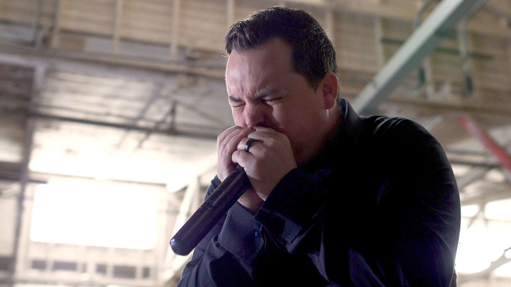 Colossal Boss frontman Steven Antonsen plays the harmonica in the recording of “Fool.” (A.K. Romero)
